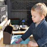 Cuisine de jardin en bois pour enfant