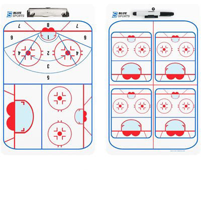 Tablette de patinoire de hockey pour gardien