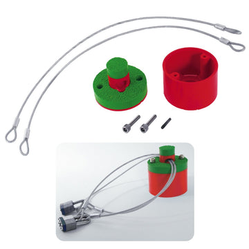 Ancrages à gazon pour but de soccer