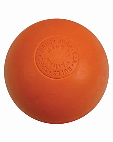Balle de lacrosse officielle orange