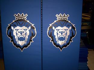 Coussin de mur avec graphique