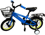 Vélo en acier pour enfants avec panier
