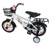Vélo en acier pour enfants avec panier