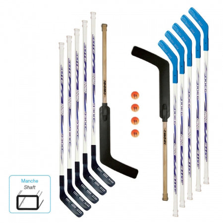 Bâton de hockey Ensemble joueurs et gardes DOM E93 ELITE Série STF 137cm (54")