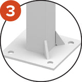 Système de panier de basketball multiple