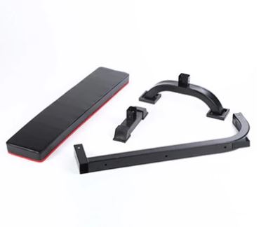 Banc plat pour exercices avec haltères