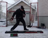 Planche de pratique pour lancer de hockey