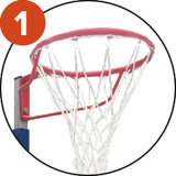 Poteau de basketball mobile