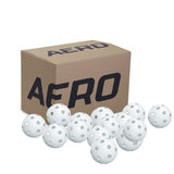 Balles aérodynamiques blanches AERO Salming