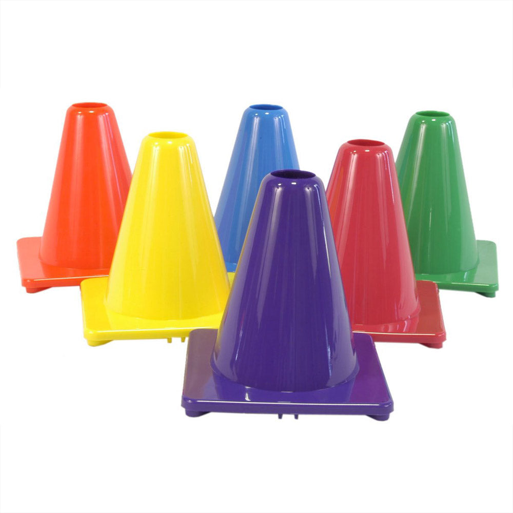 Ensemble de 6 cones plastiques sports